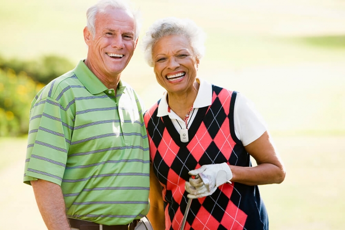 Active Care - people playing golf