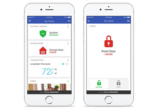 smartphone home automation system